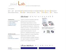 Tablet Screenshot of jointlab.com